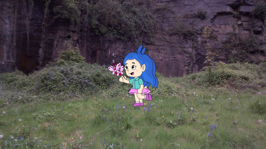 Meg the Blue Girl page 1